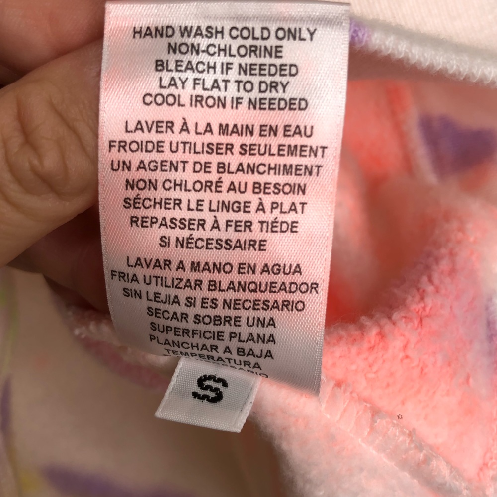 RE/DONE x Hanes 70s Tie-dyed Cotton-Jersey Quarter Zip Sweatshirt - Picture 6 of 8